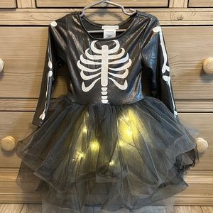 Pottery barn light up skeleton costume